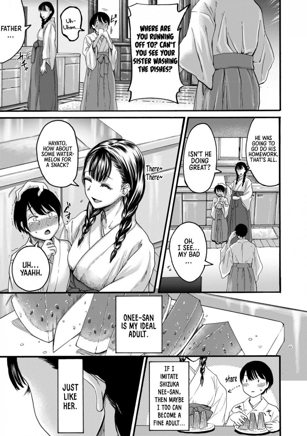 Hentai Manga Comic-The Intimate Sister Hole and Brother Rod ~Good Boy if You Cum ~-Chapter 4-3